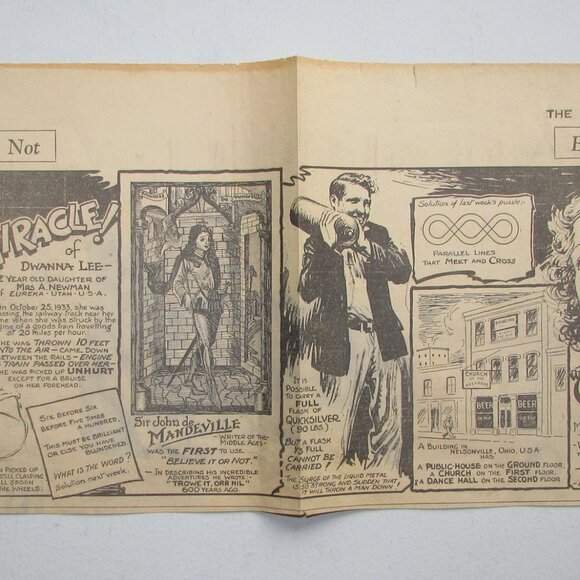 Ripley's Believe It or Not Book - Vintage 1976 - Picture 9 of 10